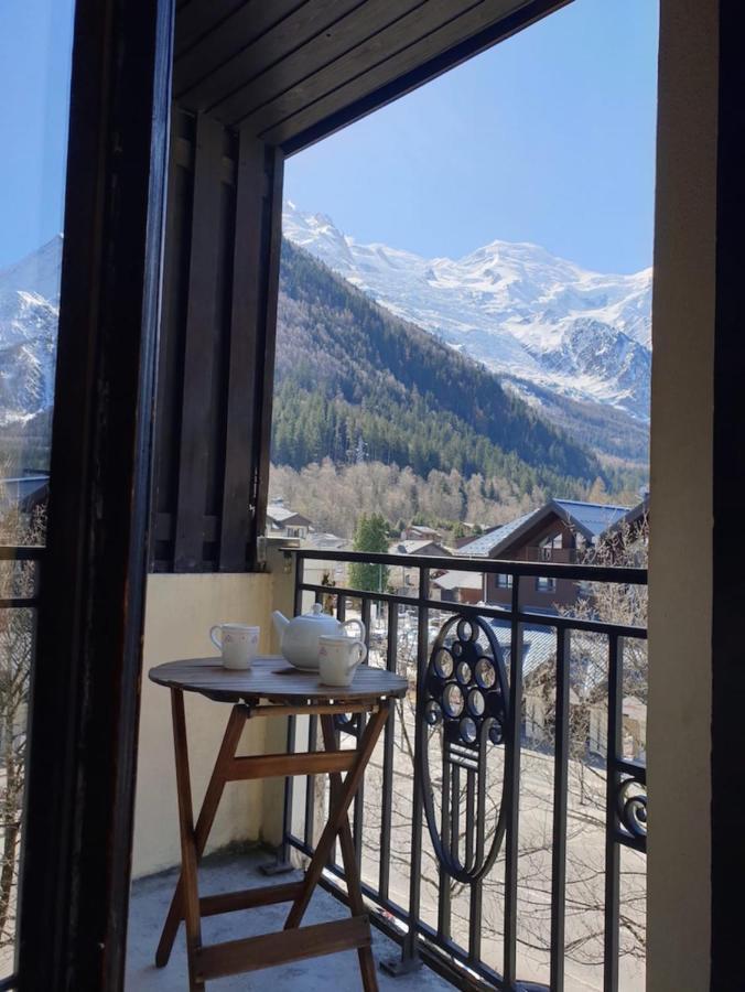 Hypercenter 27 M With Balcony Mont Blanc View Daire Chamonix Dış mekan fotoğraf